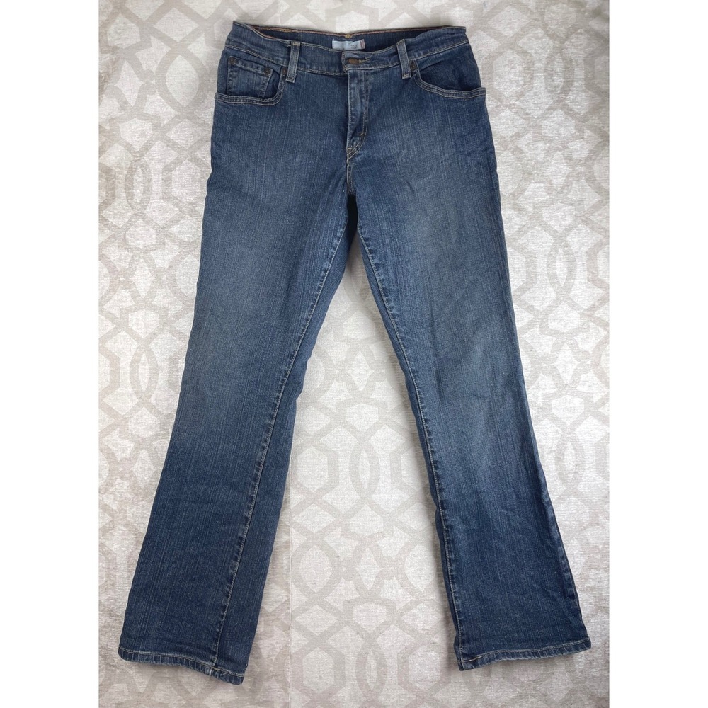 Levi's 550 Relaxed Fit Women 8‎ M Blue Denim Stretch All Season Jeans